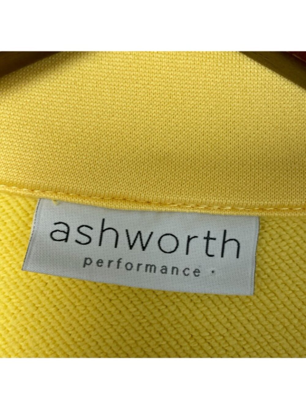 Ashworth Women's XL Performance Yellow Vest jacket Full Zip i2059 - Picture 5 of 10